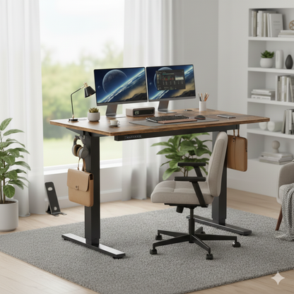 Electric Height Adjustable Standing Desk 40x24 Inch
